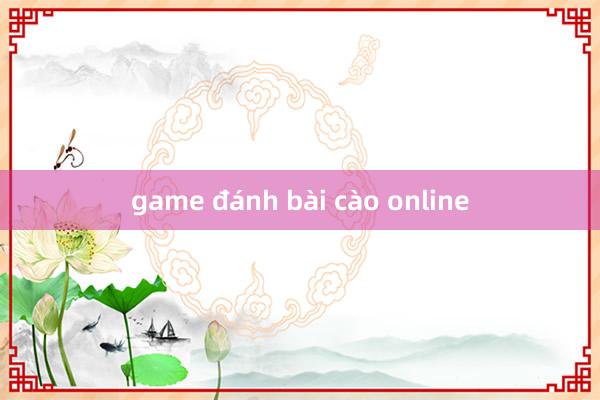 game đánh bài cào online