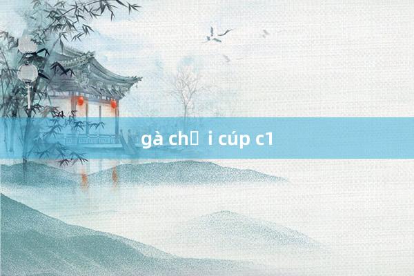 gà chọi cúp c1